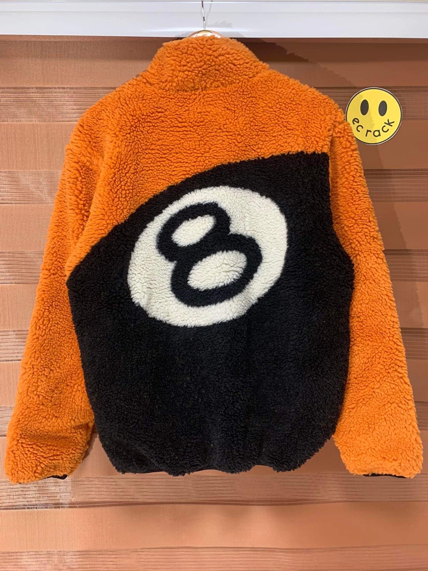 Stus/sy 8 Ball Fleece Reversible Jacket