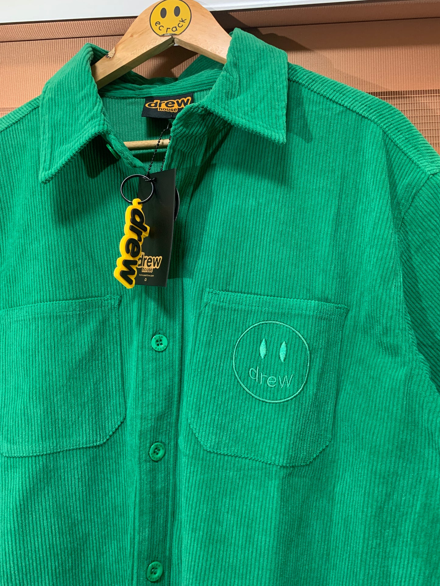 Drew House Corduroy Polo (Green)