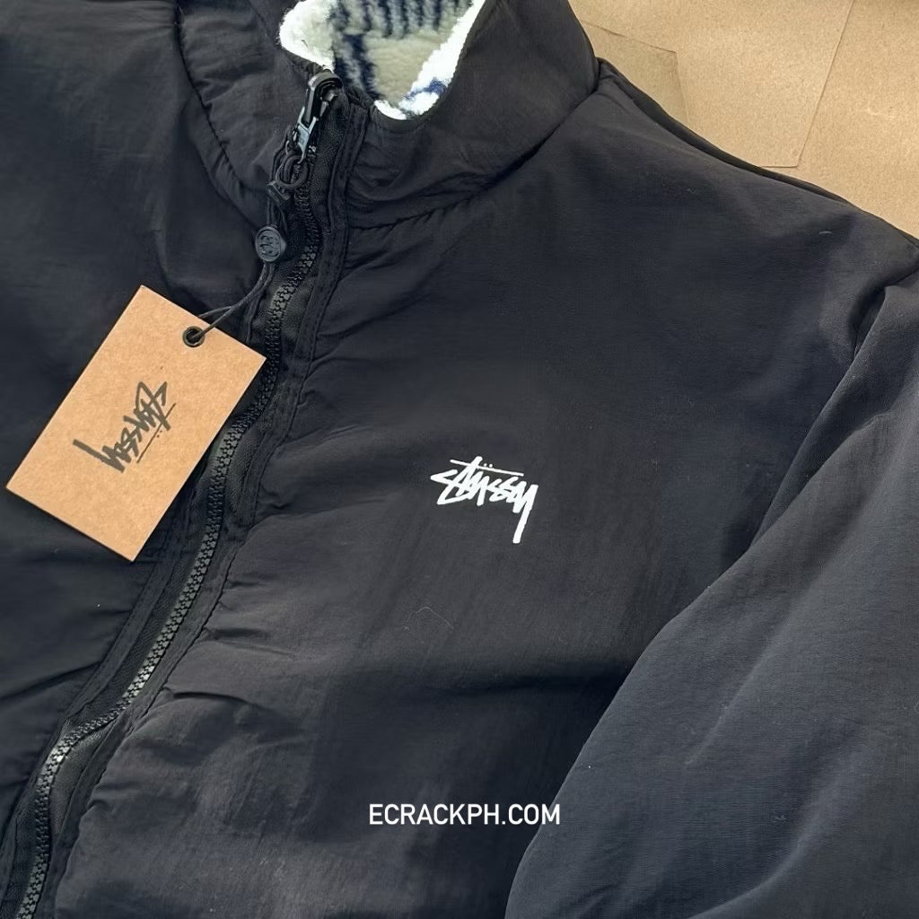 Stussy Dragon Sherpa Reversible Jacket
