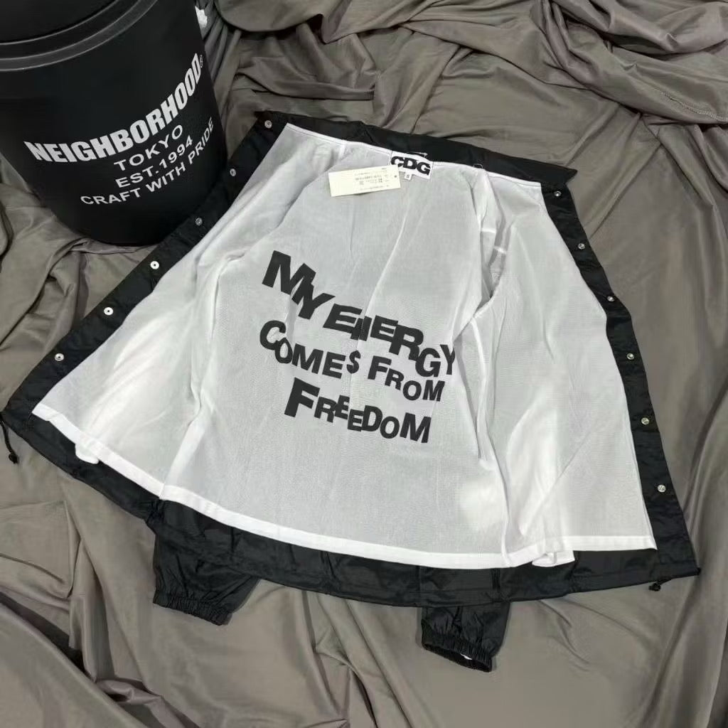 CDG Coach Jacket (Black)