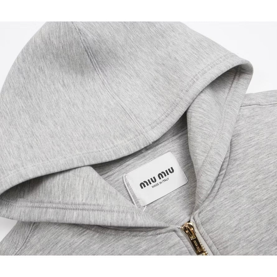 Miu Miu Gray Hoodie
