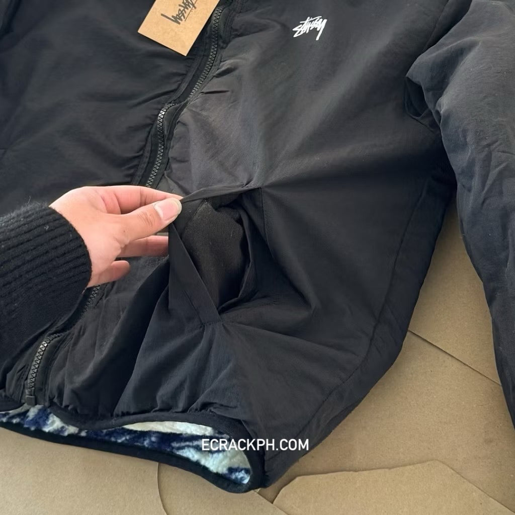 Stussy Dragon Sherpa Reversible Jacket