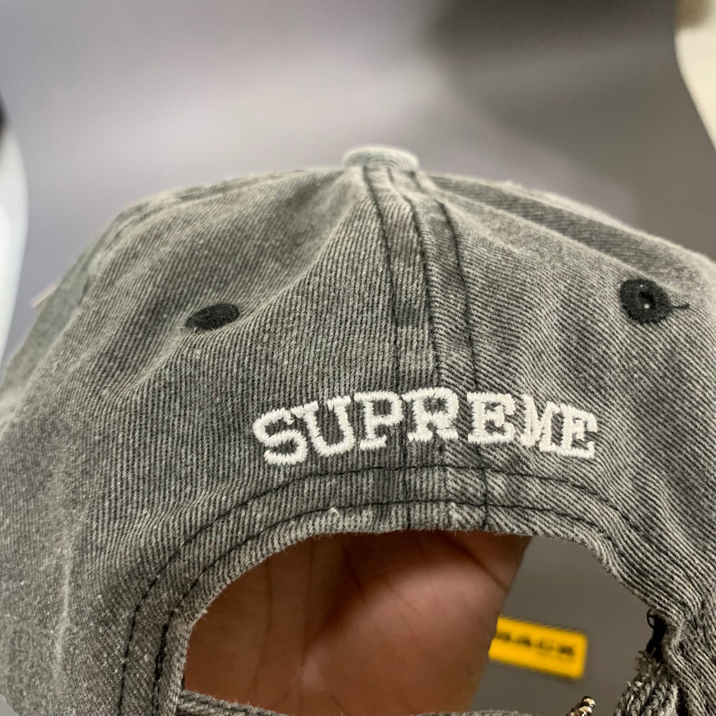 Supreme 'S' Logo Washed Cap