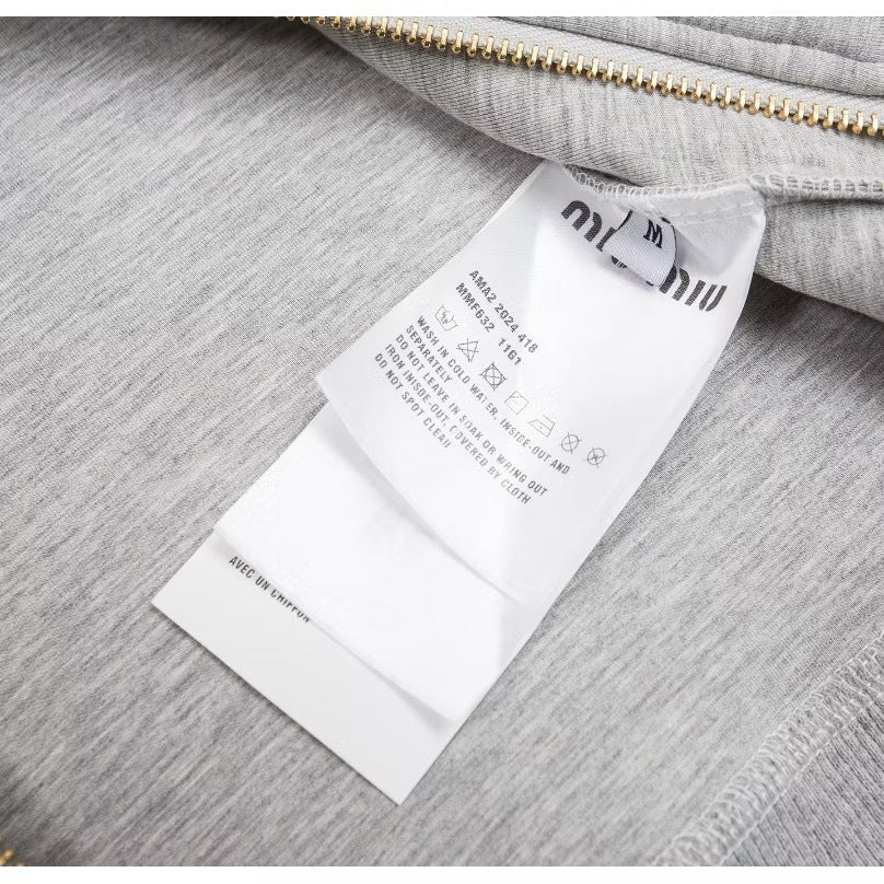 Miu Miu Gray Hoodie