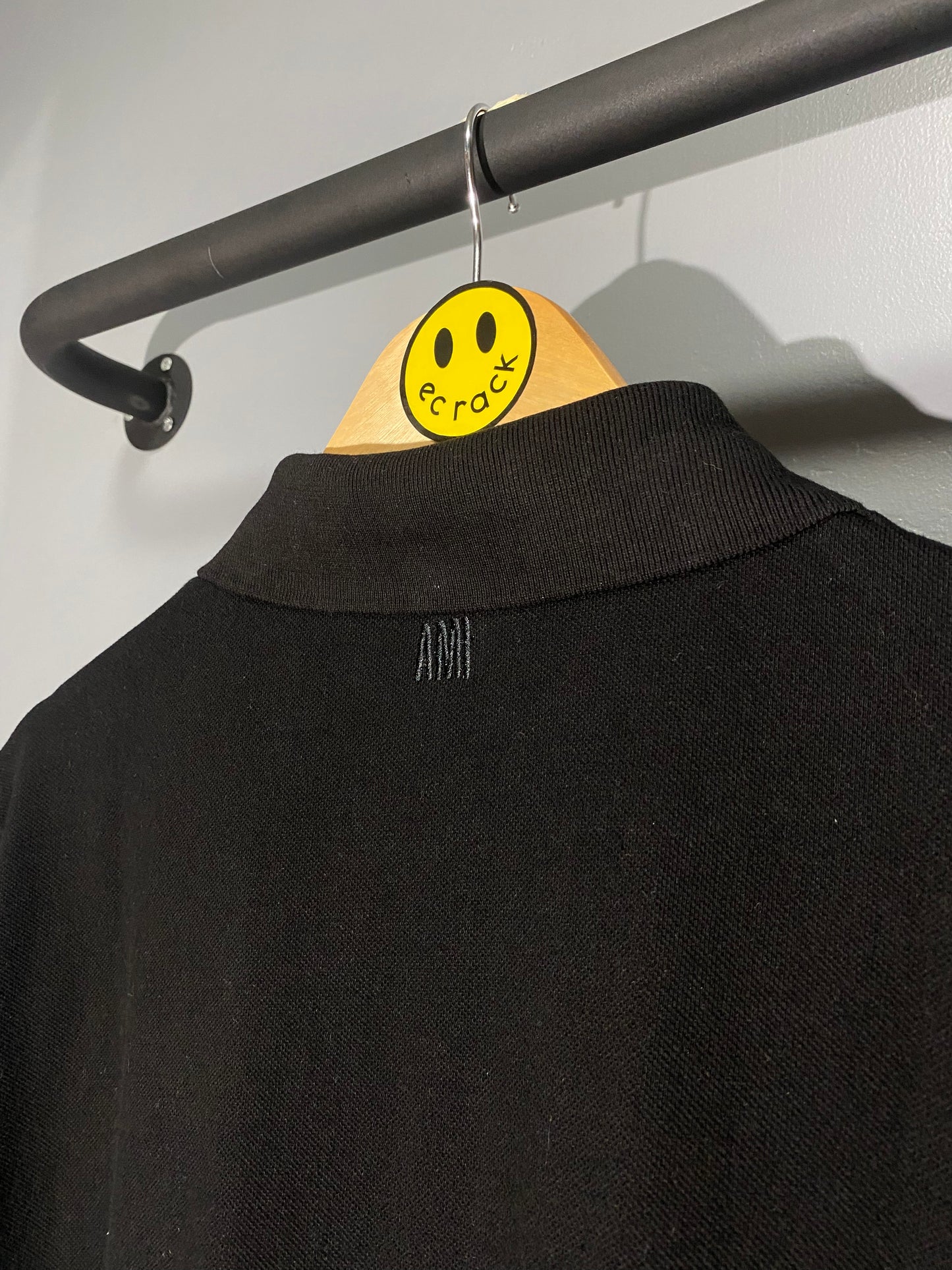 Ami Paris Polo Shirt (Black)