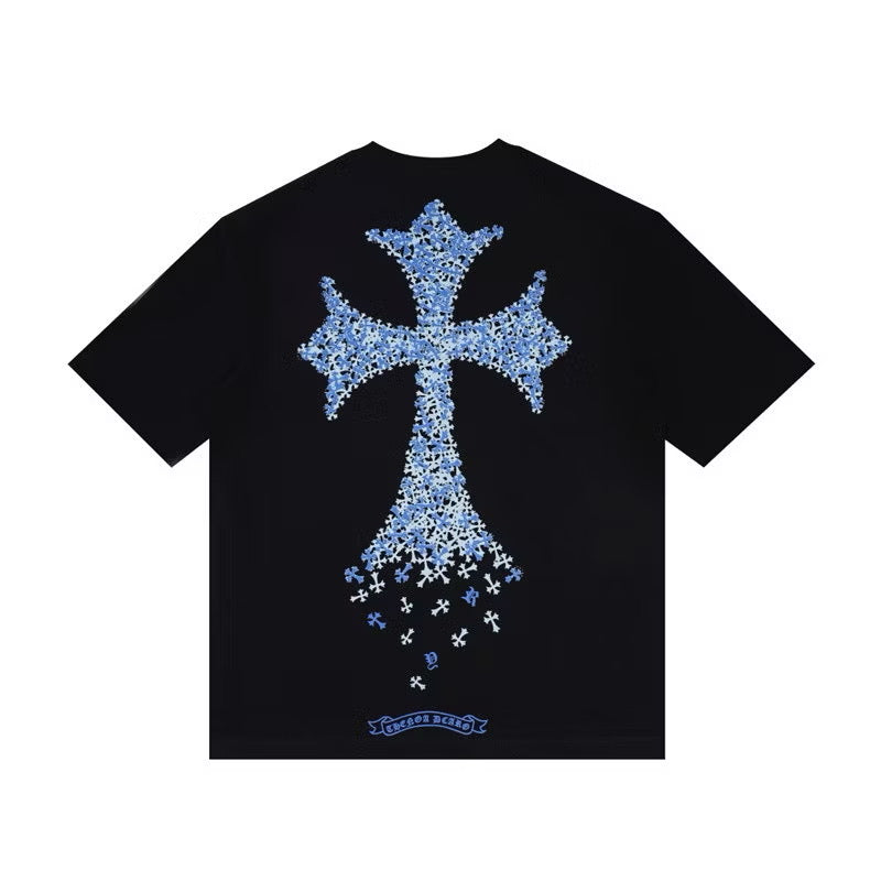 Chrome Big Cross Tee