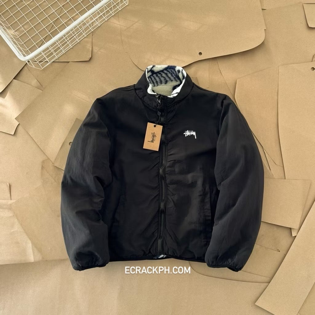 Stussy Dragon Sherpa Reversible Jacket