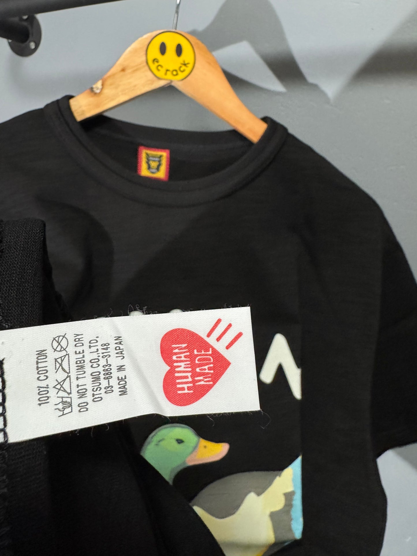 Human Made Graphic Duck Tee (Black)