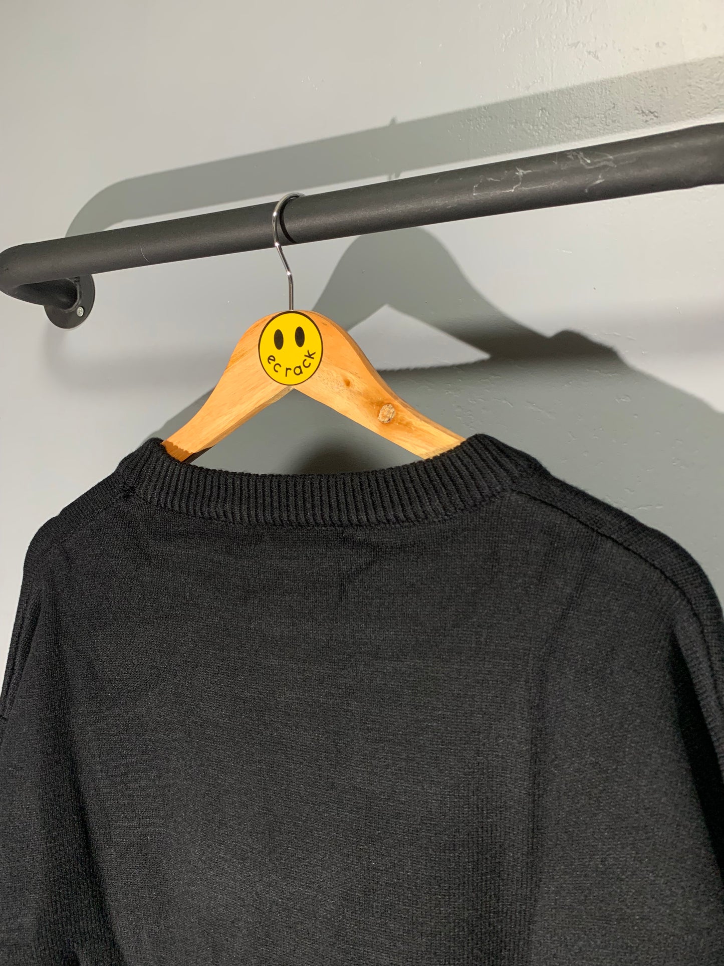 Ami Knitted Small Logo Sweater