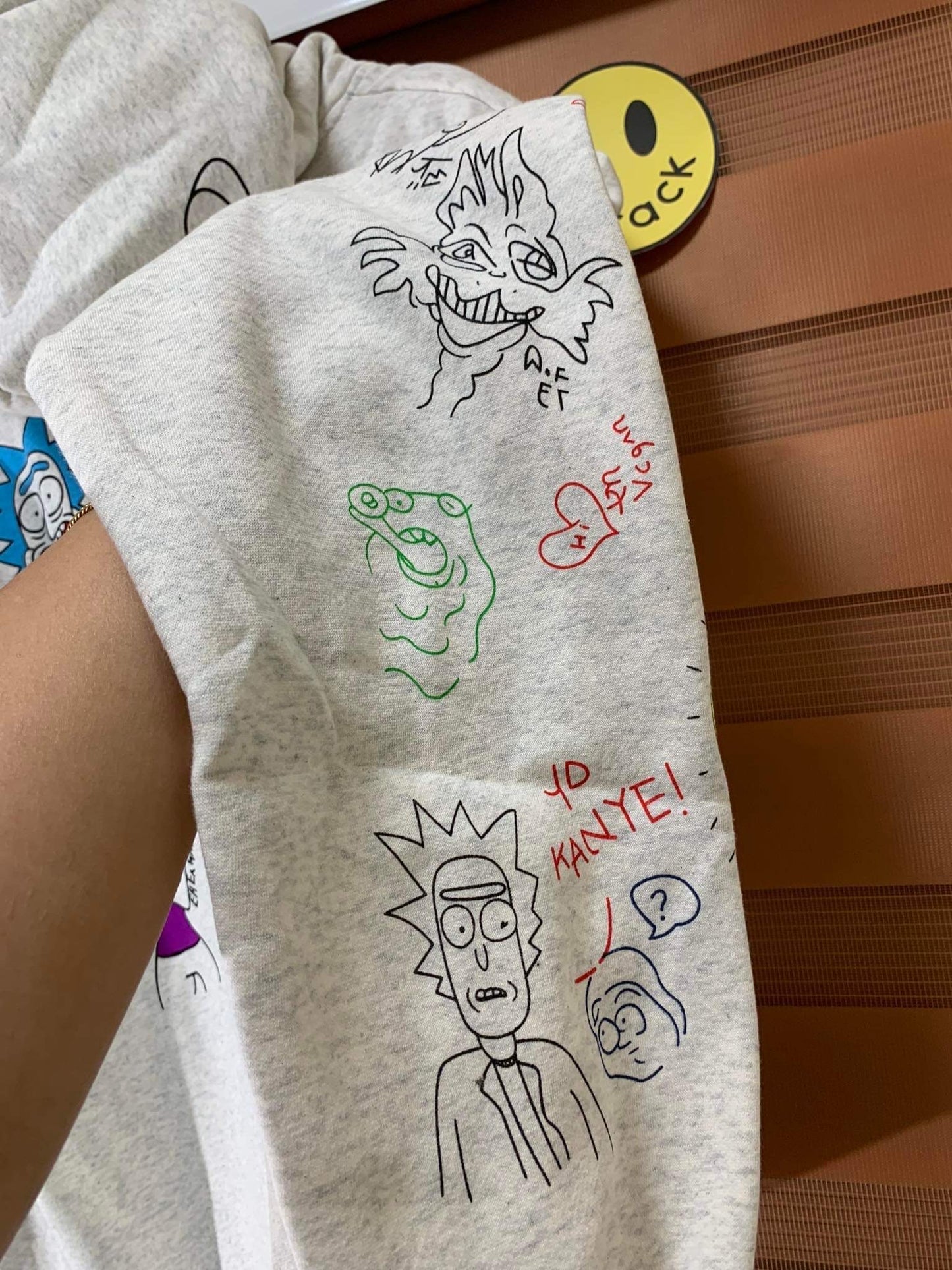 Kanye West Doodle Hoodie