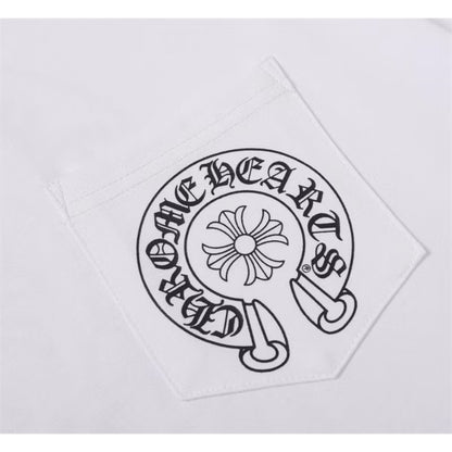 [New] Chrome Hearts Pocket Tee (Black Logo)