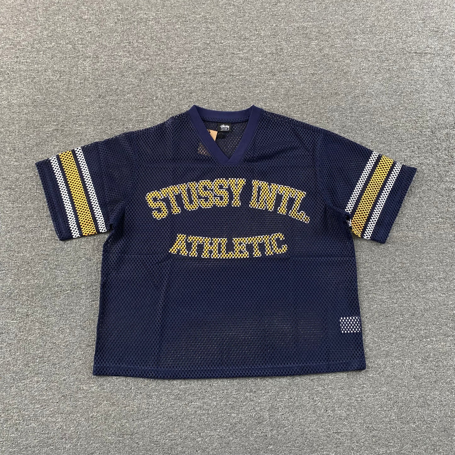 [New] Stussy Athletic Mesh Jersey Tee