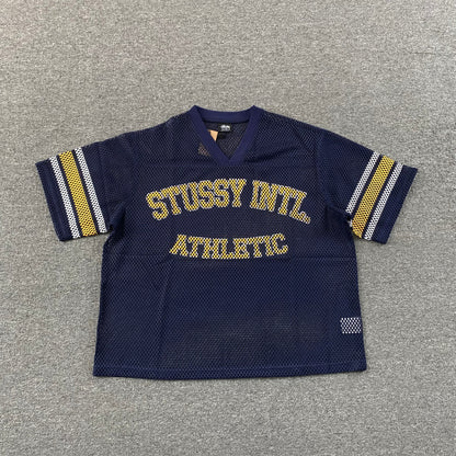 [New] Stussy Athletic Mesh Jersey Tee