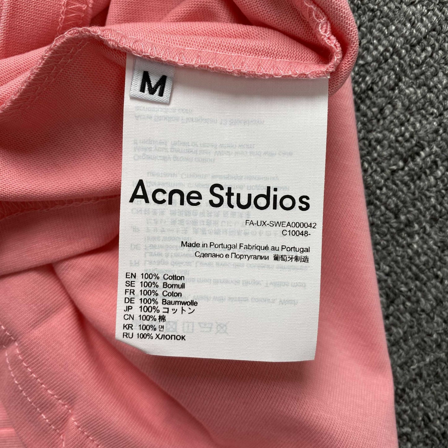 [New] Acne Studios x Kappa Tee
