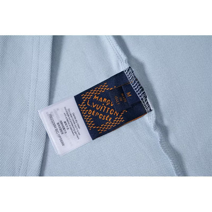 [New] Louis V Colorblock Polo Shirt