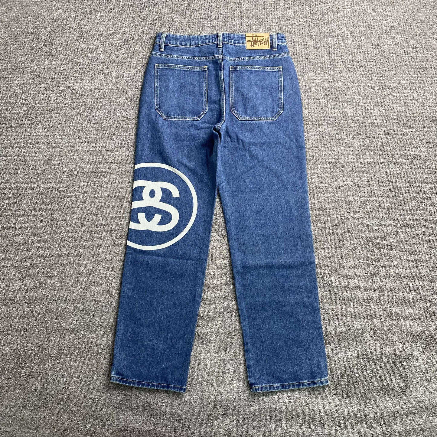 [New] Stussy Logo Denim Jeans