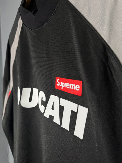 [New] Supreme x Ducati Soccer Jersey Tee