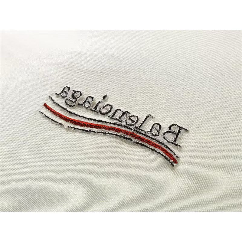 [New] Balenciaga Logo Distressed Tee