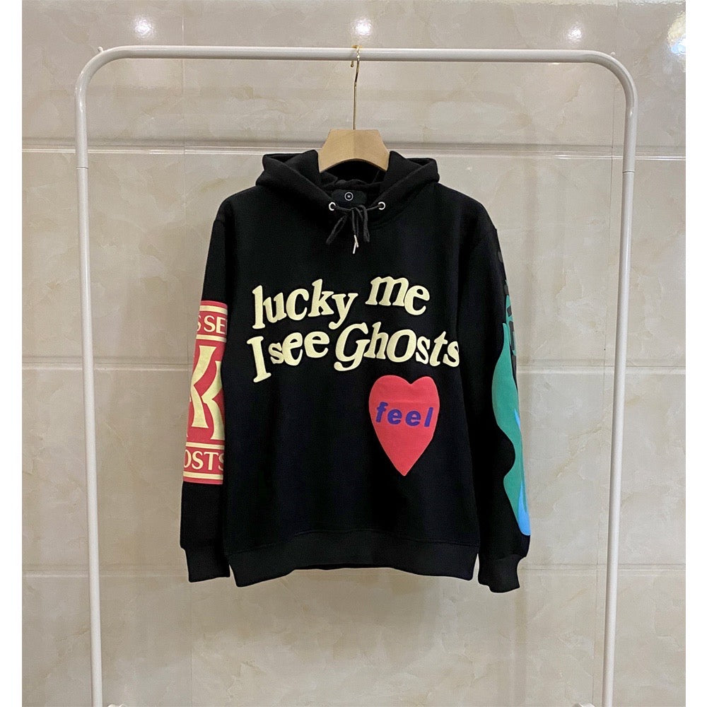 [New] Lucky Me I See Ghosts Hoodie