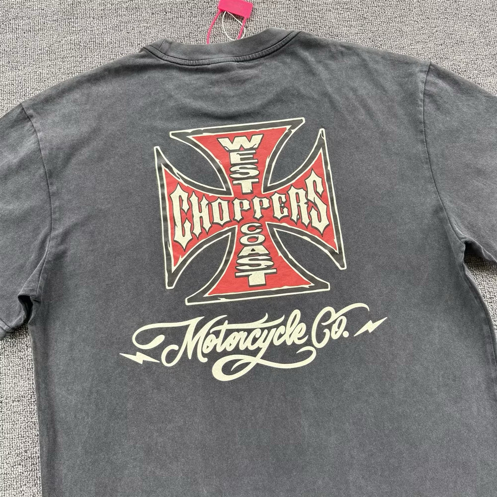 [New] West Coast Choppers "Motorycle Co" Vintage Tee