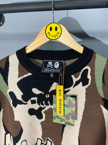 Bape X Neighborhood Knitted Sweatshirt