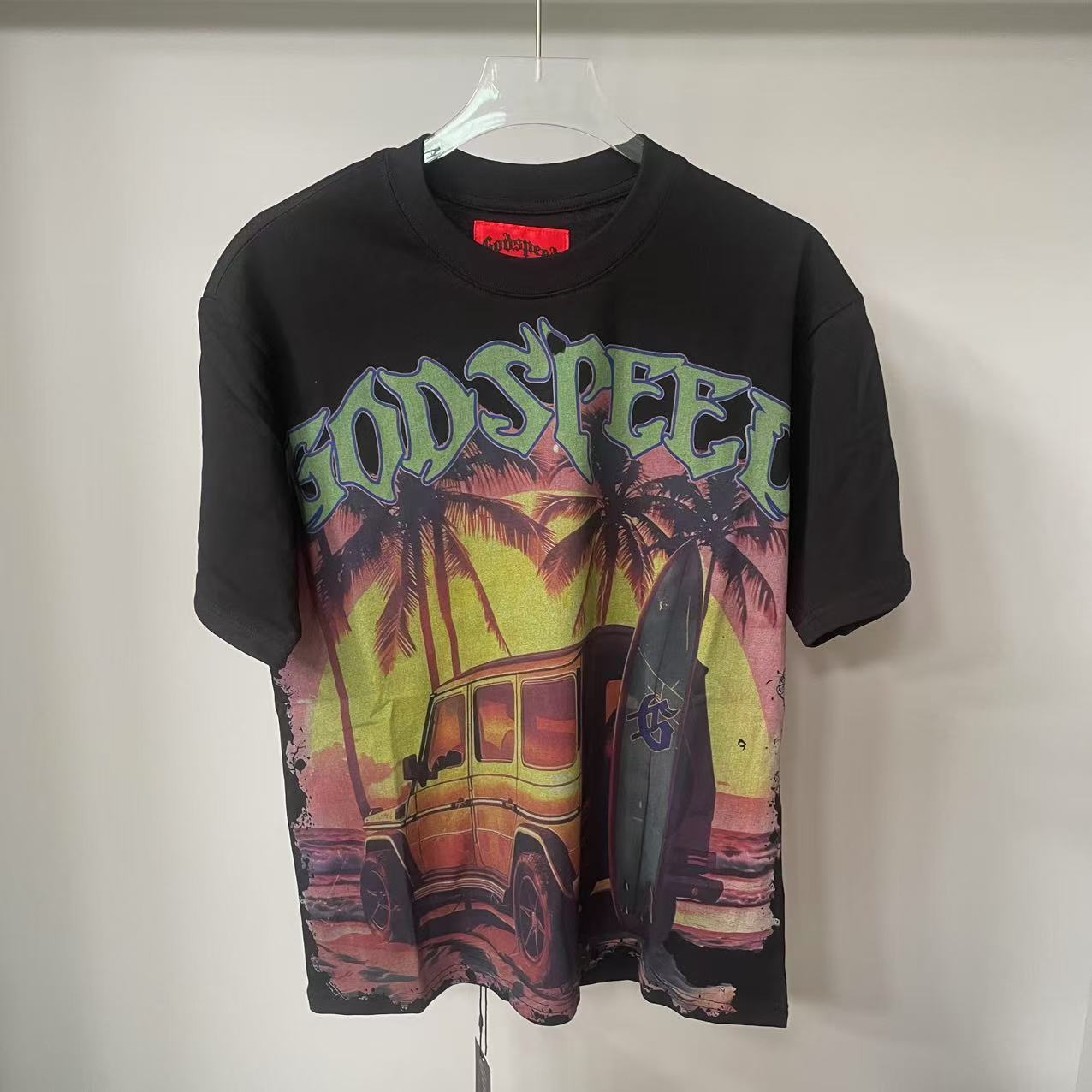 [New] Godspeed Sunset Graphic Tee