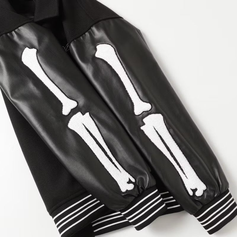 [New] Amiri Varsity Jacket (Black)