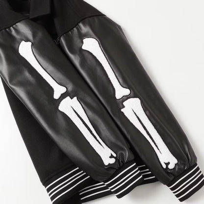 [New] Amiri Varsity Jacket (Black)
