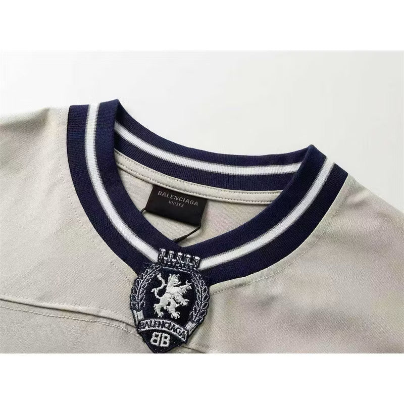 [New] Balenciaga Football Jersey Longsleeve Tee