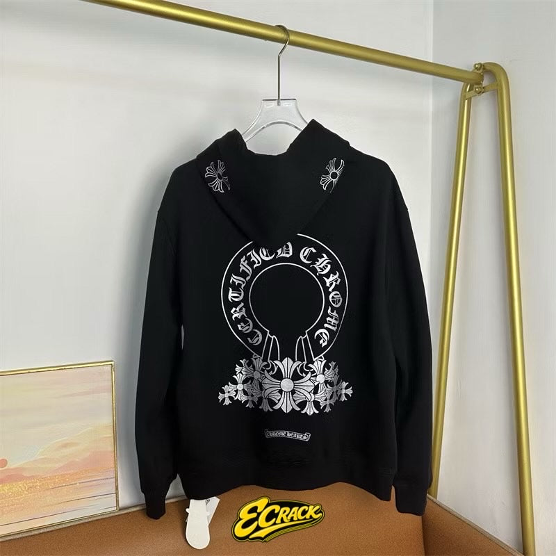 [New] Chrome Hearts 'Certified' Pullover Hoodie