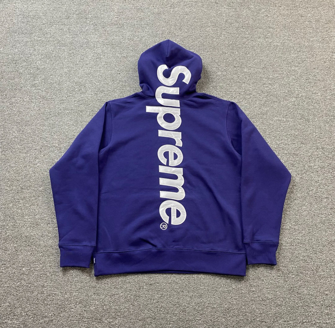 Blue box logo hoodie hot sale