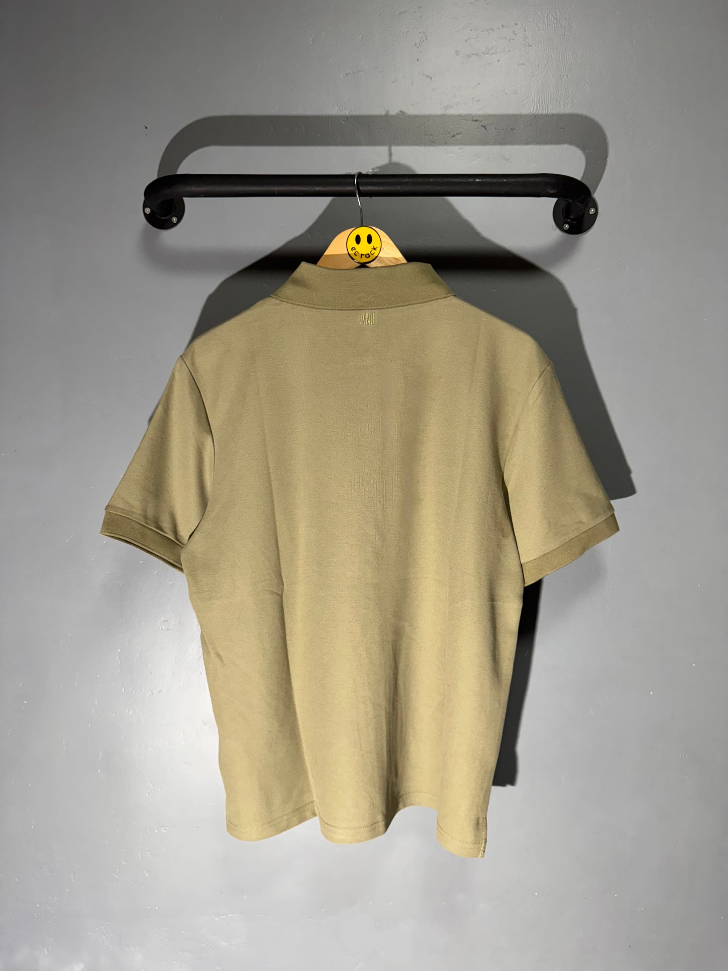 [New] Ami Paris Polo Shirt (Khaki)