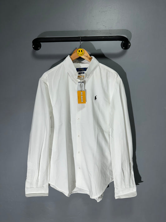 [New] Polo Ralph Lauren Longsleeve (White)