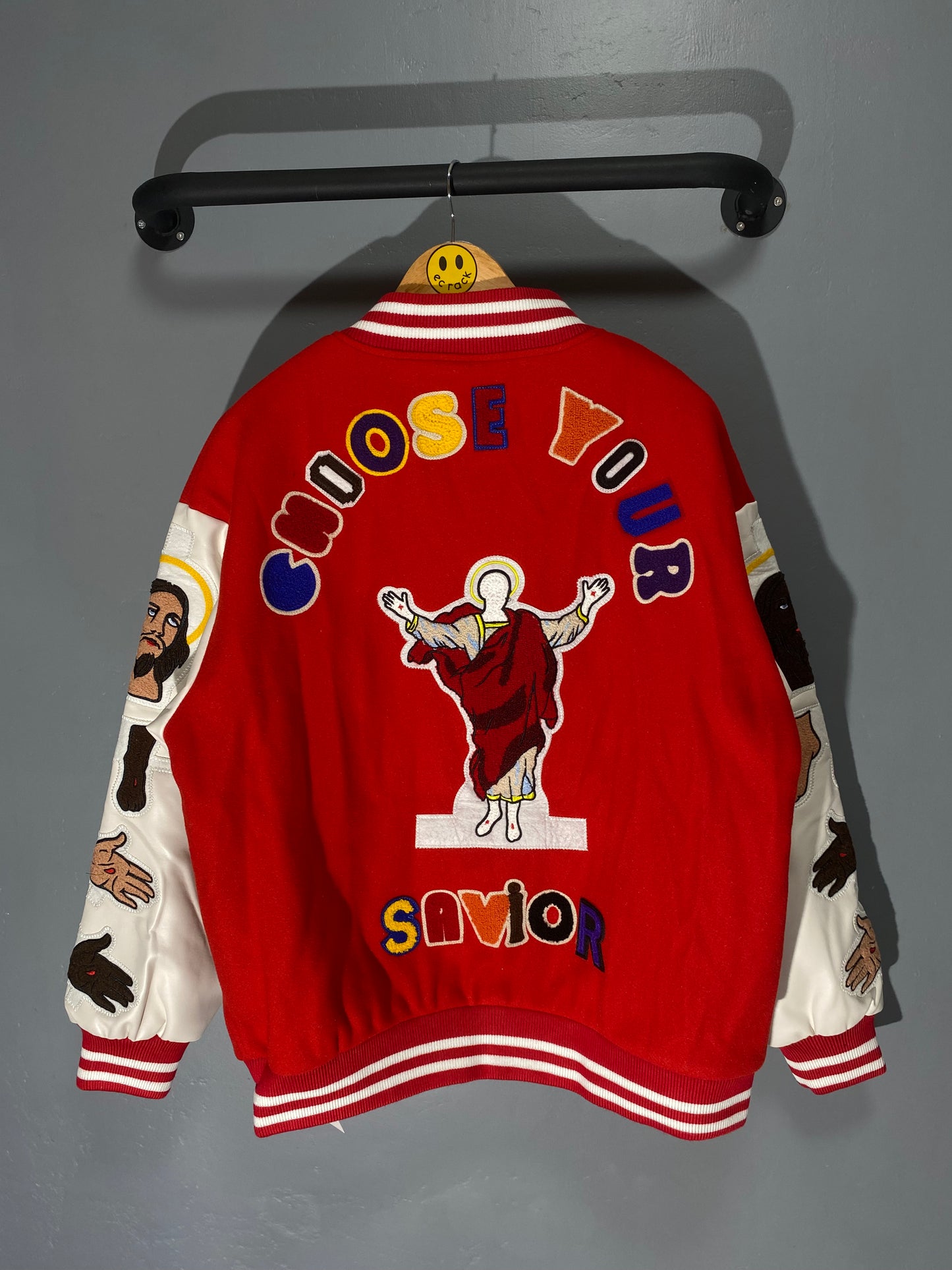 Saint Michael 'Tears' Varsity Jacket