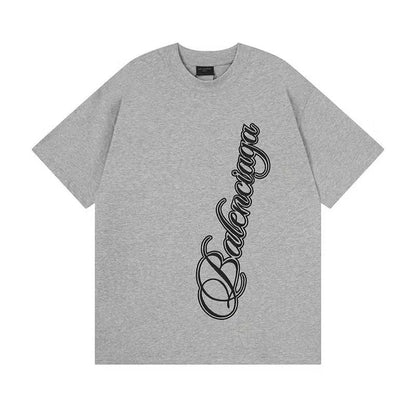 [New] Balenciaga Cursive Logo Tee