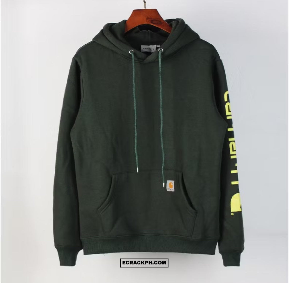 [New] Carhartt Logo Sleeves Hoodie