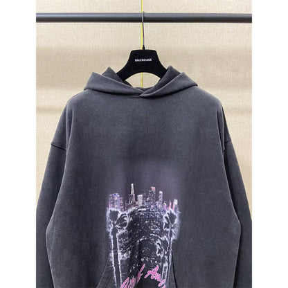 [New] Balenciaga ‘City of Angels’ Pullover Hoodie