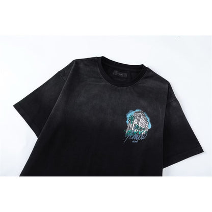 [New] Amiri Hotel Graphic Tee