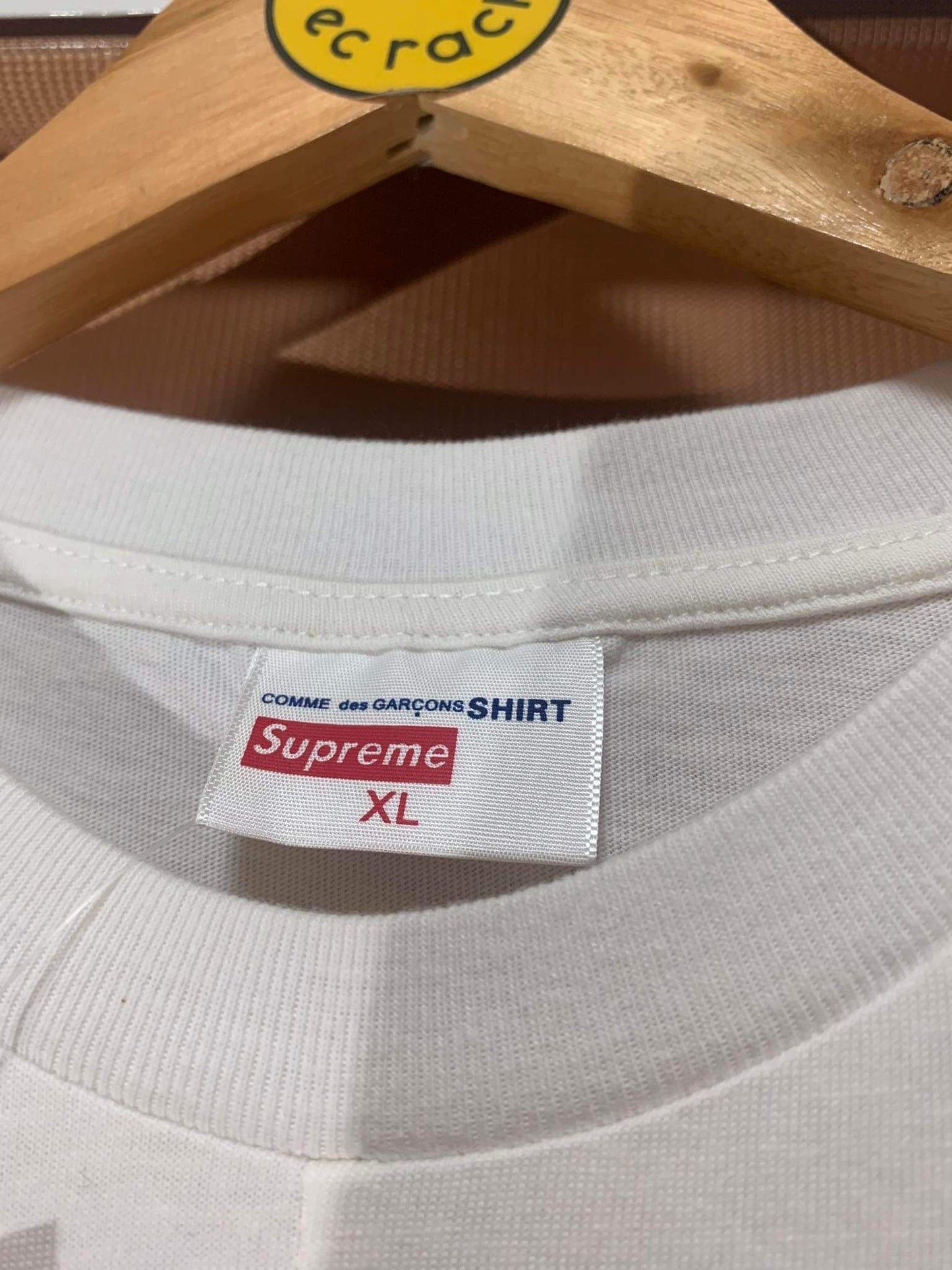 Supreme x CDG Logo Tee