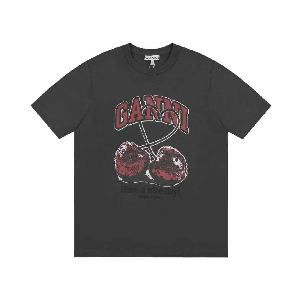 [New] Ganni ‘Cherry’ Tee
