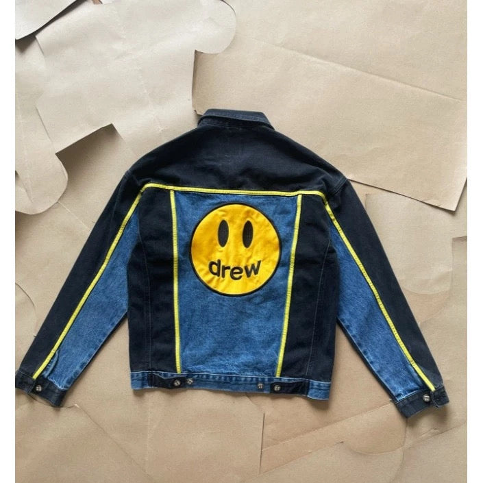 [New] Drew House Mascot Denim Jacket