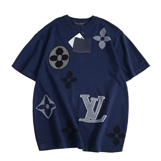 [New] Louis Vuitton Monogram Knit Tee
