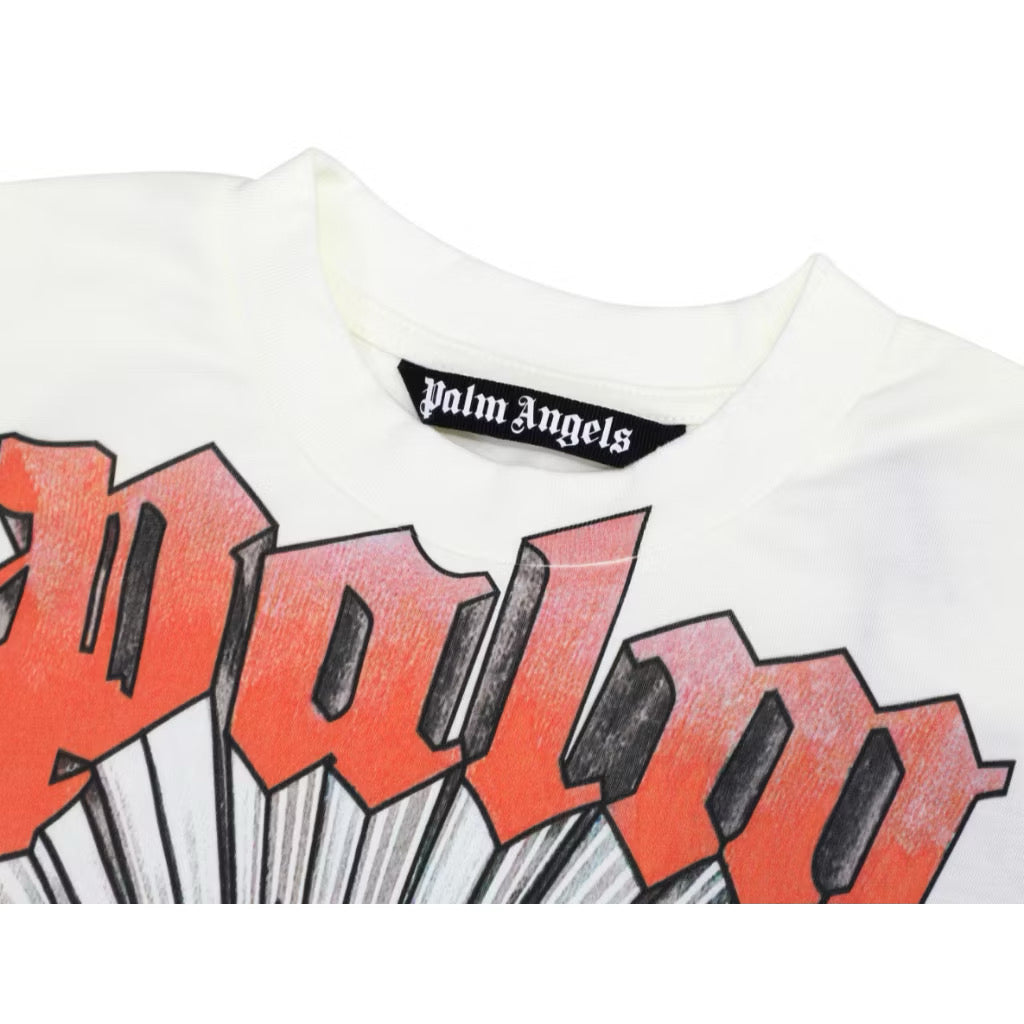 [New] Palm Angels Rainbow Stars Graphic Tee