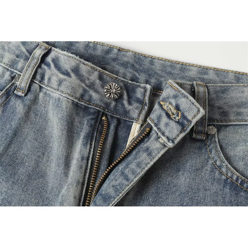 [New] Chrome Hearts Cross Pants (Pink Cross)