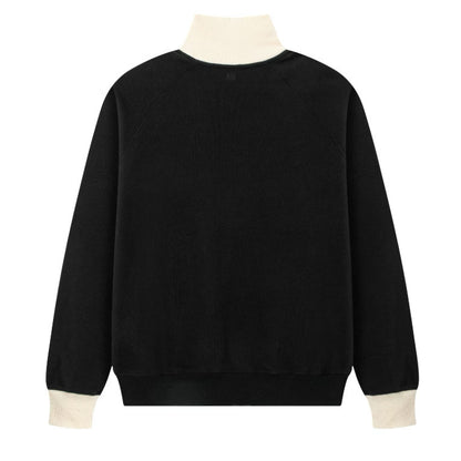 [New] Ami Zipped Cotton Sweatshirt