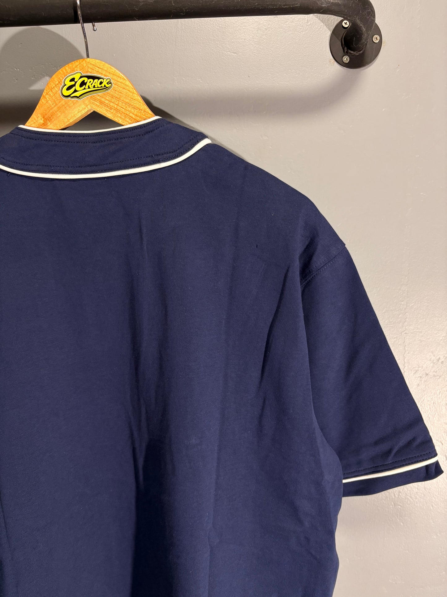 [New] Stussy Arc Baseball Tee (Navy)