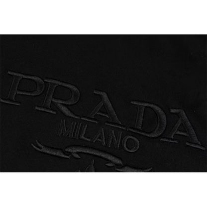 [New] Prada Embroidered Logo Sweatshirt