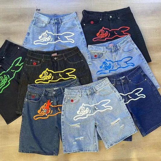 [New] Billionaire Boys Club BBC X Ice Cream Denim Jorts
