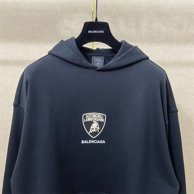 [New] Balenciaga x Lambo Pullover Hoodie