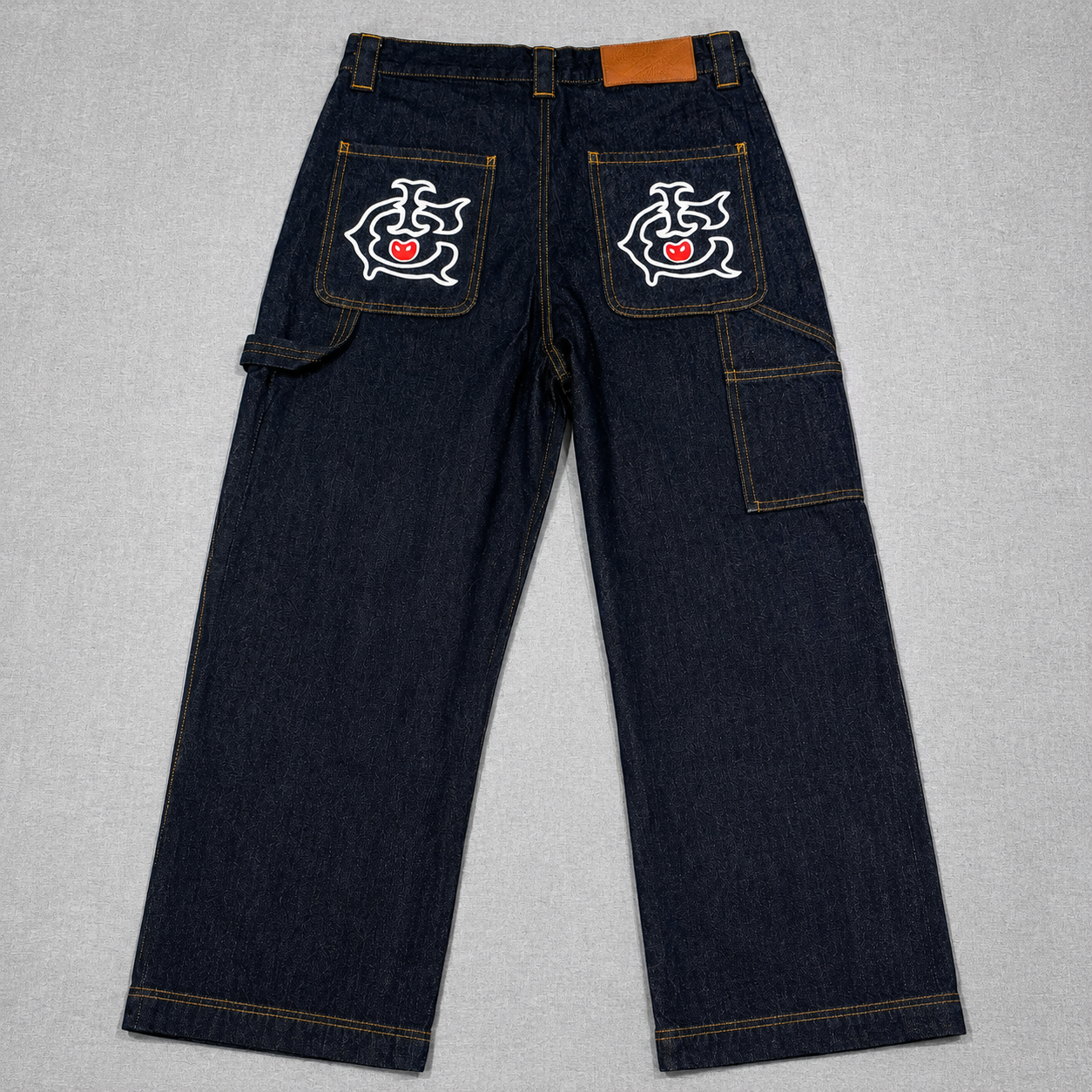 [New] Billionaire Boys Club BBC x IceCream Double Knee Jeans